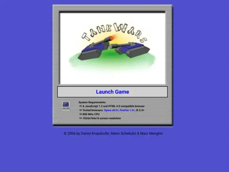 TankWars Game